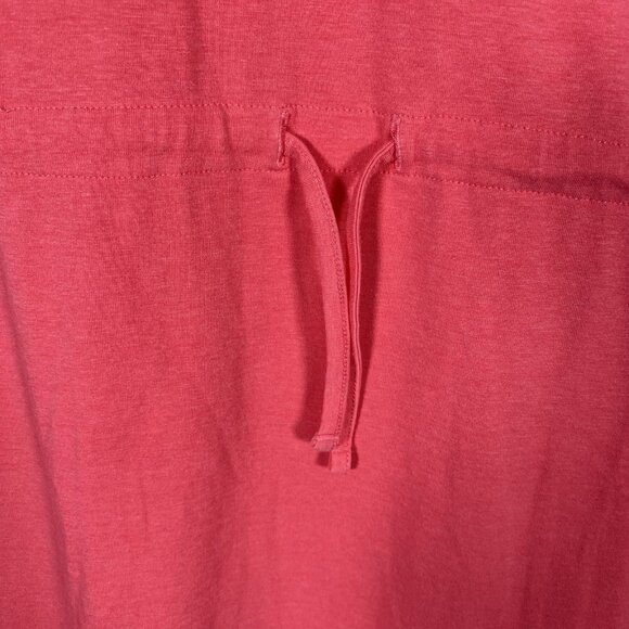 Coolibar T-Shirt Dress M UPF 50+ Roll Tab Sleeve Pink Beach Cover Up Hiking - Picture 6 of 12